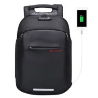 AOKING TSA Lock Anti Theft Water Resistant 15.6 Inch Laptop School Travel Backpack with USB Charging Port