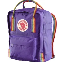 Kanken Rainbow Mini Purple Backpack